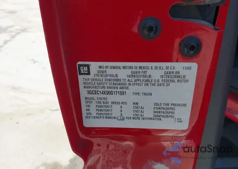 2006 Chevrolet Silverado 1500 Ls from USA, damaged, VIN 3GCEC14X96G171991